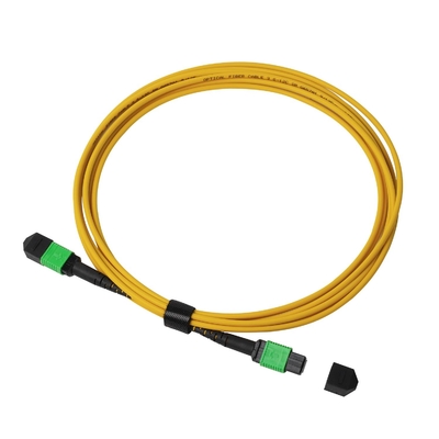 Пленум OFNP MPO Patch Cord 1m 3ft MTP-12 APC Женщина к MTP-12 APC Женщина Однообразный режим OS2