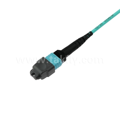 16 ядра SM MM MPO MTP Волоконно-оптический кабель для центра обработки данных FTTX Настраиваемый