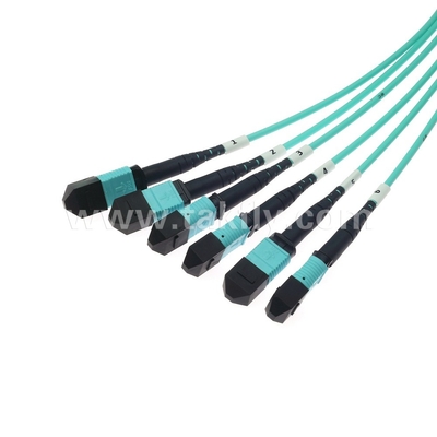 72 ядра SM MM MPO патч-код MTP ствол кабеля прыжок для центра обработки данных FTTX