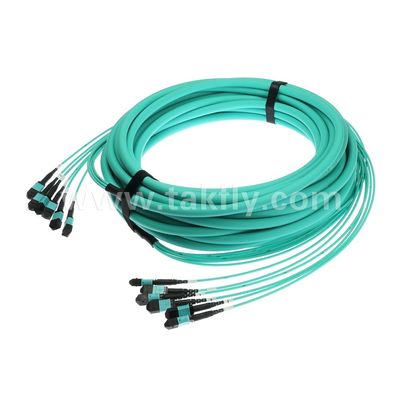 MPO/MTP Patchcord 72-ядерный ствольный кабель SM/MM Jumper Fiber Optic для центра обработки данных AI FTTX