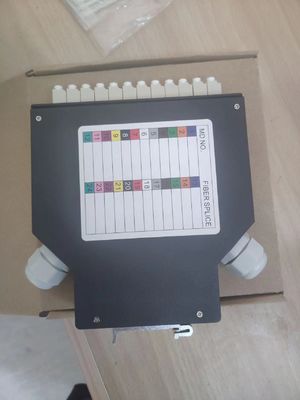 Терминальная коробка DIN Rail Mounted Aluminum LC/Sc Sx/Dx Волокно-оптическое для телекоммуникаций FTTX