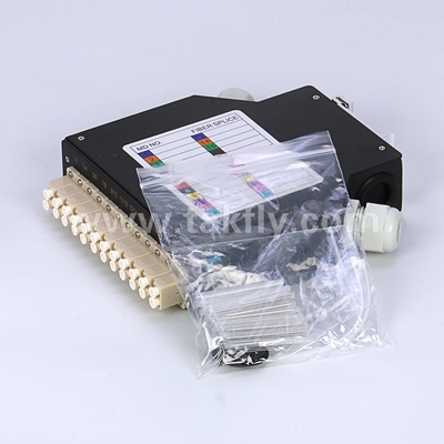 Алюминиевый DIN Rail Mounted LC/Sc Sx/Dx Fiber Optic Terminal Box с легкой установкой