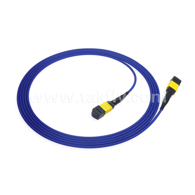 Центр обработки данных FTTX Волоконно-оптический кабель MPO Patch Cord MTP Trunk Cable бронированный SM MM Jumper