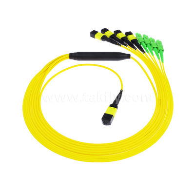 MPO/MTP Patchcord Cable Fanout Splitter SC/LC/FC/ST/MPO Волокно-оптическое для центра обработки данных AI FTTx Telecom