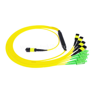 MPO/MTP Patchcord Cable Fanout Splitter SC/LC/FC/ST/MPO Волокно-оптическое для центра обработки данных AI FTTx Telecom