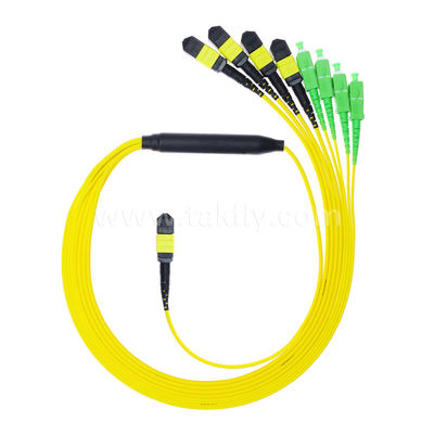 MPO/MTP Patchcord Cable Fanout Splitter SC/LC/FC/ST/MPO Волокно-оптическое для центра обработки данных AI FTTx Telecom