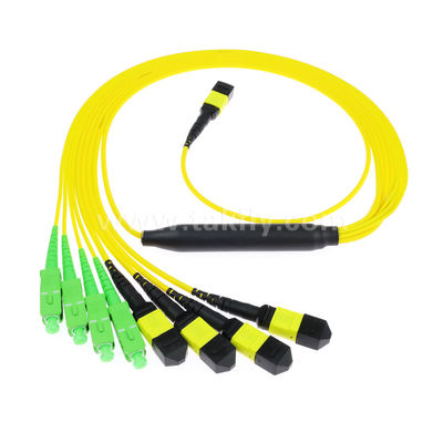 MPO/MTP Patchcord Cable Fanout Splitter SC/LC/FC/ST/MPO Волокно-оптическое для центра обработки данных AI FTTx Telecom