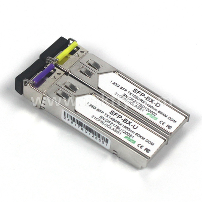 1.25Gbps SFP двунаправленный приемопередатчик MMF 2KM Reach Tx1310nm/Rx1550nm