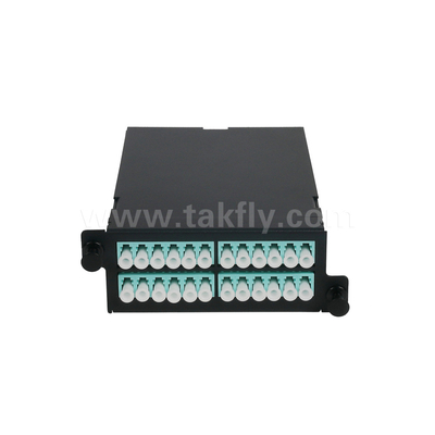 1U Rack Mount 24F MPO-LC MTP Patch Panel высокая плотность 96F для центра обработки данных