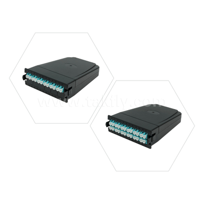 Настраиваемая оптоволоконная MPO кассета MTP Patch Panel Сдвижный тип для центра обработки данных FTTX