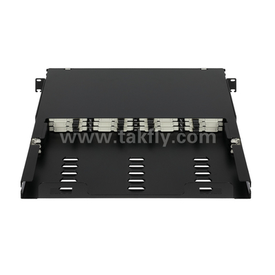 Волоконно-оптическая MPO кассета MTP Patch Panel 144 ядра сверхвысокая плотность для центра обработки данных FTTX