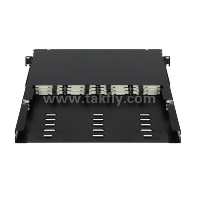 MPO Patch Panel MTP Кассета 144 ядра Сверхвысокая плотность волоконно-оптические для центра обработки данных FTTX