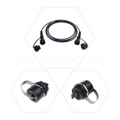 SM/MM MPO Patch Cord MTP Trunk Cable ODVA-MPO/MTP Водостойкий прыжок для центра обработки данных FTTX