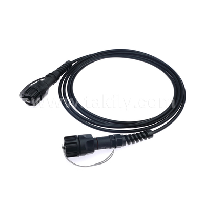 SM/MM MPO Patch Cord MTP Trunk Cable ODVA-MPO/MTP Водостойкий прыжок для центра обработки данных FTTX
