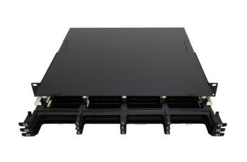 144-ядерная MPO MTP кассетная панель с интерфейсом соединителя LC и глубиной 200 мм для управления высокой плотностью волокон