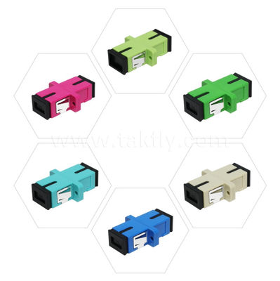 SC Adapter Cable Coupler APC/UPC Simplex/Duplex Fiber Optic для центра обработки данных FTTH Multicore