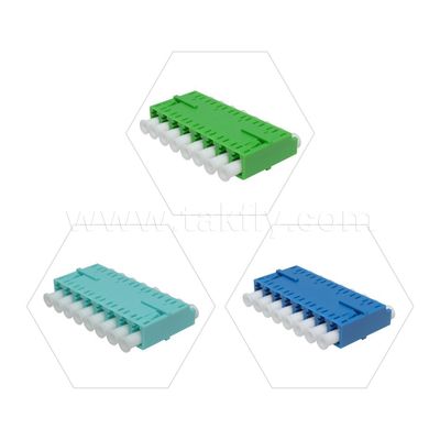 Соединитель кабеля переходника LC APC/UPC SM/MM симплексный/дуплексный/квадратный/6/8 способов оптоволокна для центра обработки данных FTTH