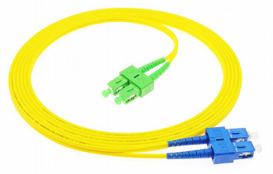 3.0mm Диаметр кабеля SC-SC Simplex/Duplex Fiber Optic Patch Cord with Returnloss UPCSM≥50dB APCS≥60dB