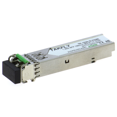 1.25G SFP 1550nm 80KM SMF DDM LC CISCO JUNIPER HUAWEI совместимый оптический модуль передатчика с чувствительностью приемника -26dBm