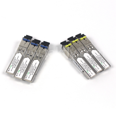 1.25G SFP BIDI оптический приемник модуль Tx1310/Rx1550nm 40KM SMF DDM LC CISCO JUNIPER HUAWEI совместимый