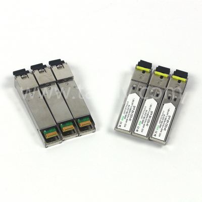 1.25G SFP BIDI оптический приемник модуль Tx1310/Rx1550nm 40KM SMF DDM LC CISCO JUNIPER HUAWEI совместимый