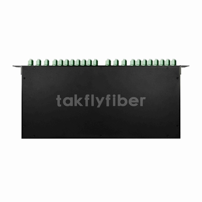16CH DWDM MUX DEMUX с монитором и портом расширения 1625nm OTDR и EDFA