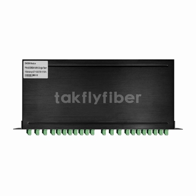 16CH DWDM MUX DEMUX с монитором и портом расширения 1625nm OTDR и EDFA