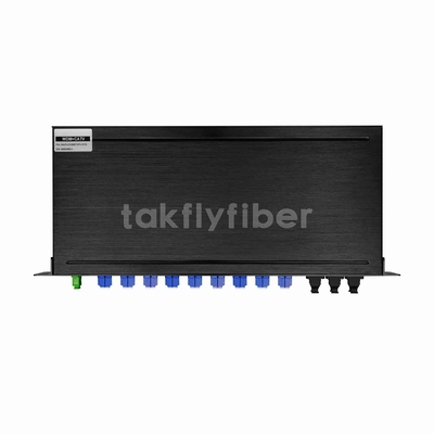 1U 19inch Rack Mount WDM 1x72 CATV PLC Splitter для применения GPON