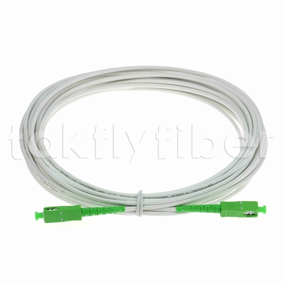 EN50575 CPR Certified SC APC Fiber Optic Patchcord бронированный оптоволоконный пластырь