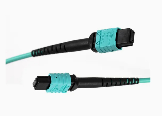 MTP совместимый Om3 MPO-MPO оптический волоконный кабель для Qsfp+Transceivers 5g связи типа B
