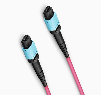 Оптические волокна FTTH Patch Cord Trunk Cable PVC материал панель MPO волокна кабеля