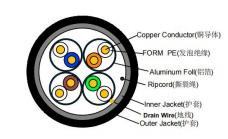 LSZH Jacket Material 4P U/FTP CAT6A 23AWG LAN CABLE для скоростной передачи данных