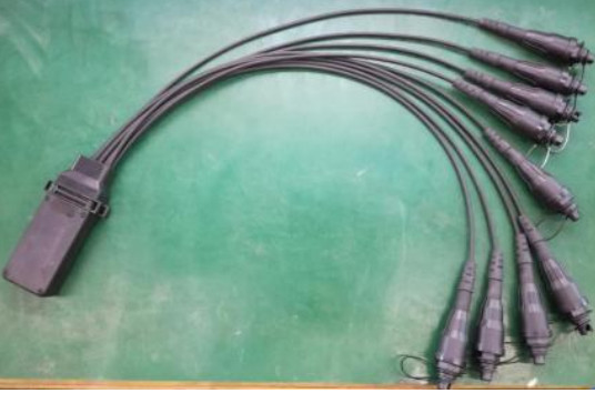 1x4 1x8 Mini FiberHub CLOSURE ITU-T G.657A2 4,8 мм Кабельный оптический разделитель