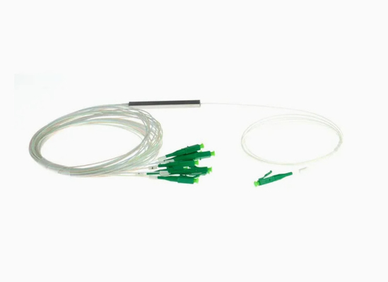 G657A1 Предварительный разъединитель типа волокна LC 1X8 900um Mini Steel Tube Fiber Optic PLC Splitter