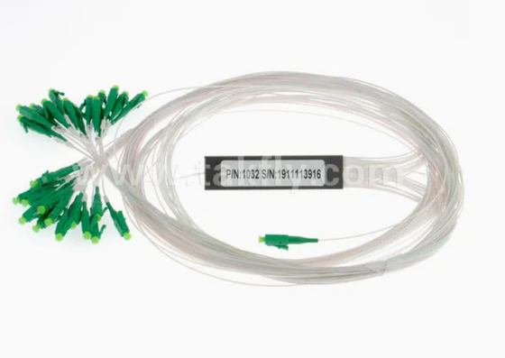 G657A1 Предварительный разъединитель типа волокна LC 1X8 900um Mini Steel Tube Fiber Optic PLC Splitter