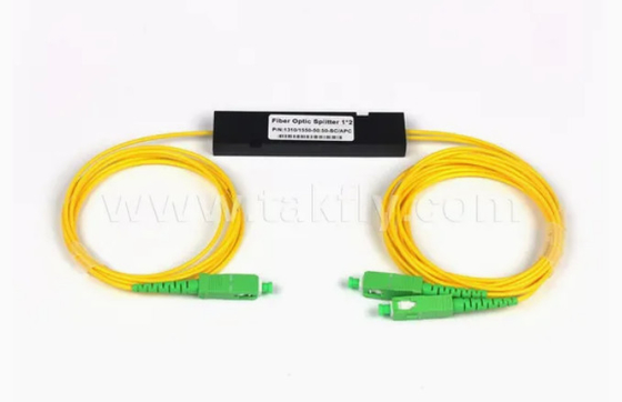 1х2 однорежимный ABS SC PLC Splitter Optical Fiber Sc APC 1 до 2 PLC Splitter