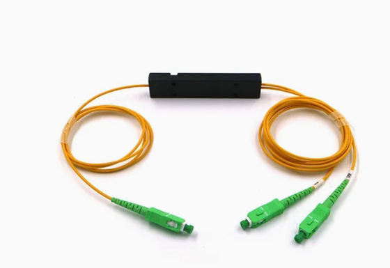 1х2 однорежимный ABS SC PLC Splitter Optical Fiber Sc APC 1 до 2 PLC Splitter