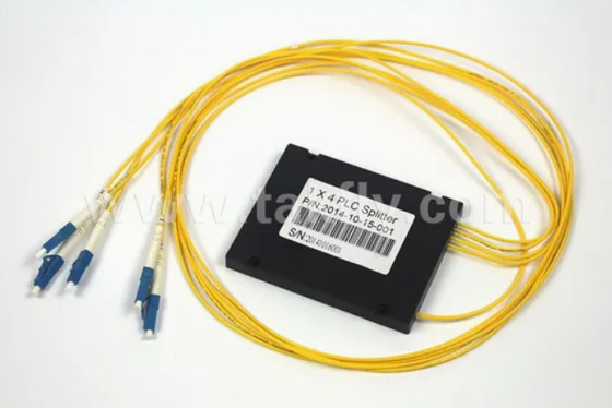 Компактный Gpon Epon 1X4 SC APC ABS FTTX ПЛК-разделитель волоконно-оптических с терпимостью температуры -40- 85C