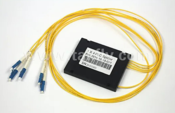 Компактный Gpon Epon 1X4 SC APC ABS FTTX ПЛК-разделитель волоконно-оптических с терпимостью температуры -40- 85C