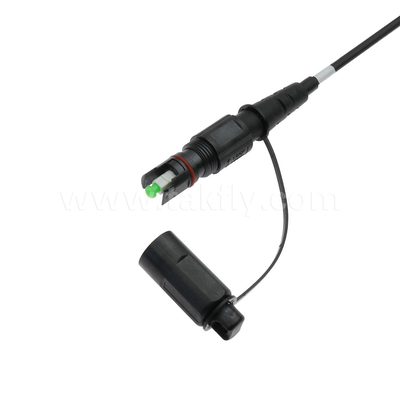 Водонепроницаемый 1X4 Mini Supertap Terminal Closure Type Fiber Optic PLC Splitter с Supertap Female Optitap совместимыми разъемами