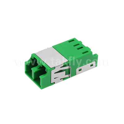 LC Duplex Fiber Optic Adapter Прочный от пыли, водонепроницаемый с низкой потерей вставки