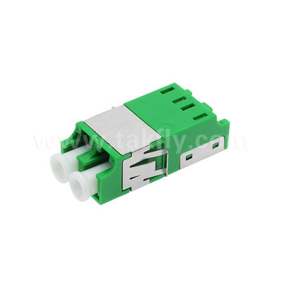 LC Duplex Fiber Optic Adapter Прочный от пыли, водонепроницаемый с низкой потерей вставки