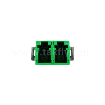 LC дуплексный пылестойкий адаптер V2 HD из зеленого без фланца