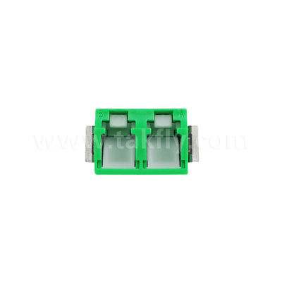 LC Duplex Fiber Optic Adapter Прочный от пыли, водонепроницаемый с низкой потерей вставки