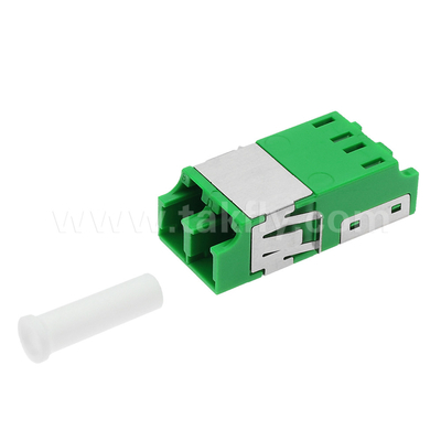 LC дуплексный пылестойкий адаптер V2 HD из зеленого без фланца