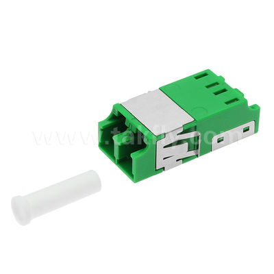 LC Duplex Fiber Optic Adapter Прочный от пыли, водонепроницаемый с низкой потерей вставки