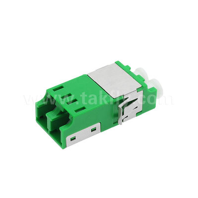 LC Duplex Fiber Optic Adapter Прочный от пыли, водонепроницаемый с низкой потерей вставки