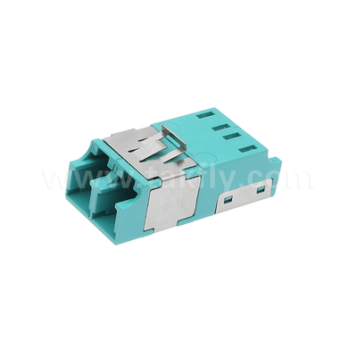 2 порта LC Duplex Quad Противопылевой адаптер V2 HD Солевой спрей 500h Сменчивость ≤0.2dB