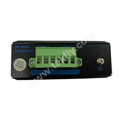 Промышленный гигабитный POE коммутатор с 1 портом SFP и монтажом DIN-Rail