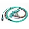 8-24 ядро OM3 MPO Fiber Patch Cord MPO-MPO LSZH/PVC